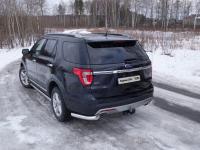 Ford Explorer (16–) Защита задняя (уголки) 76,1 мм